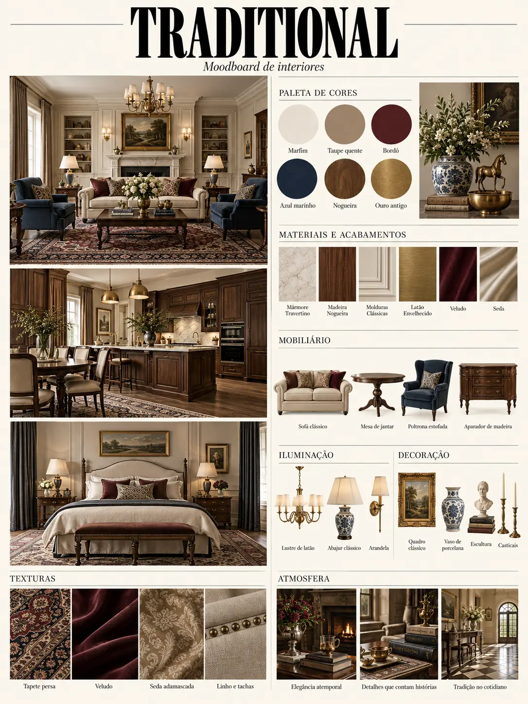 Interiores — Traditional