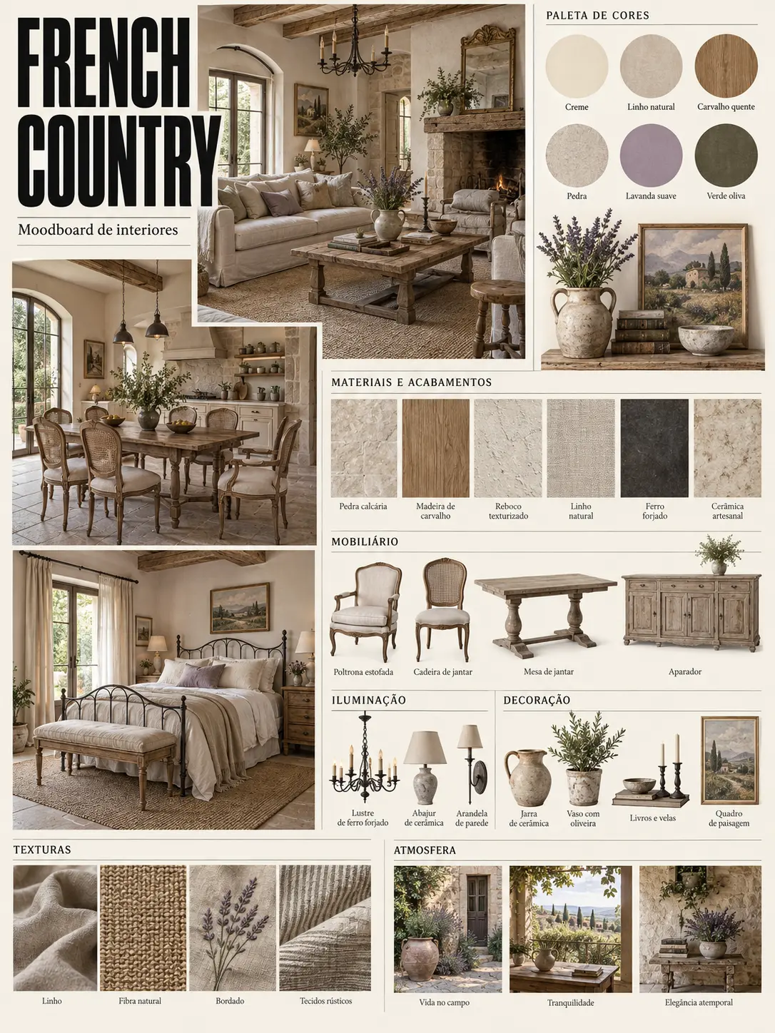 Interiores — French Country