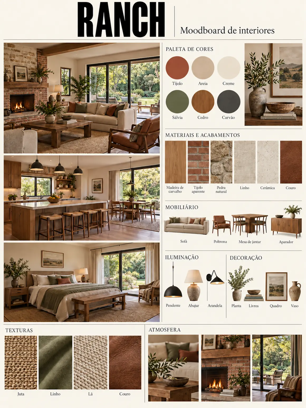 Interiores — Ranch