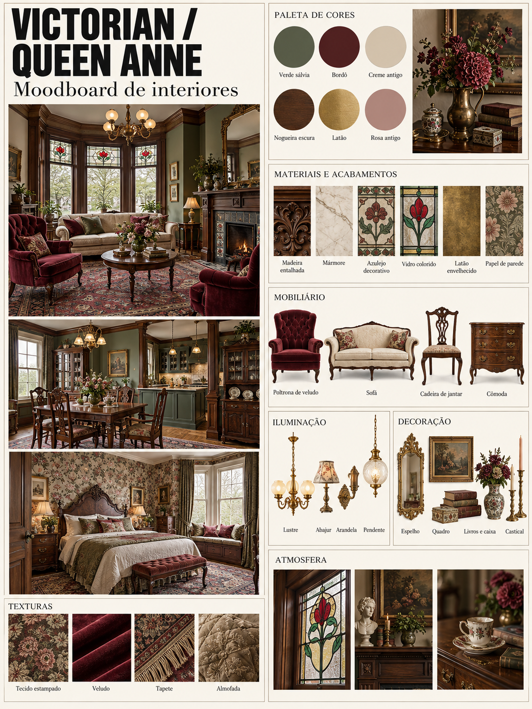 Interiores — Victorian / Queen Anne