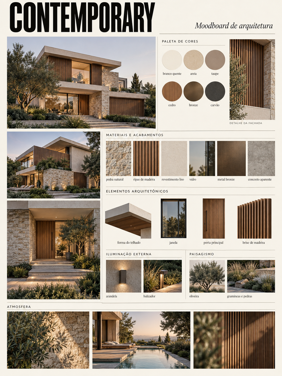 Fachada — Contemporary
