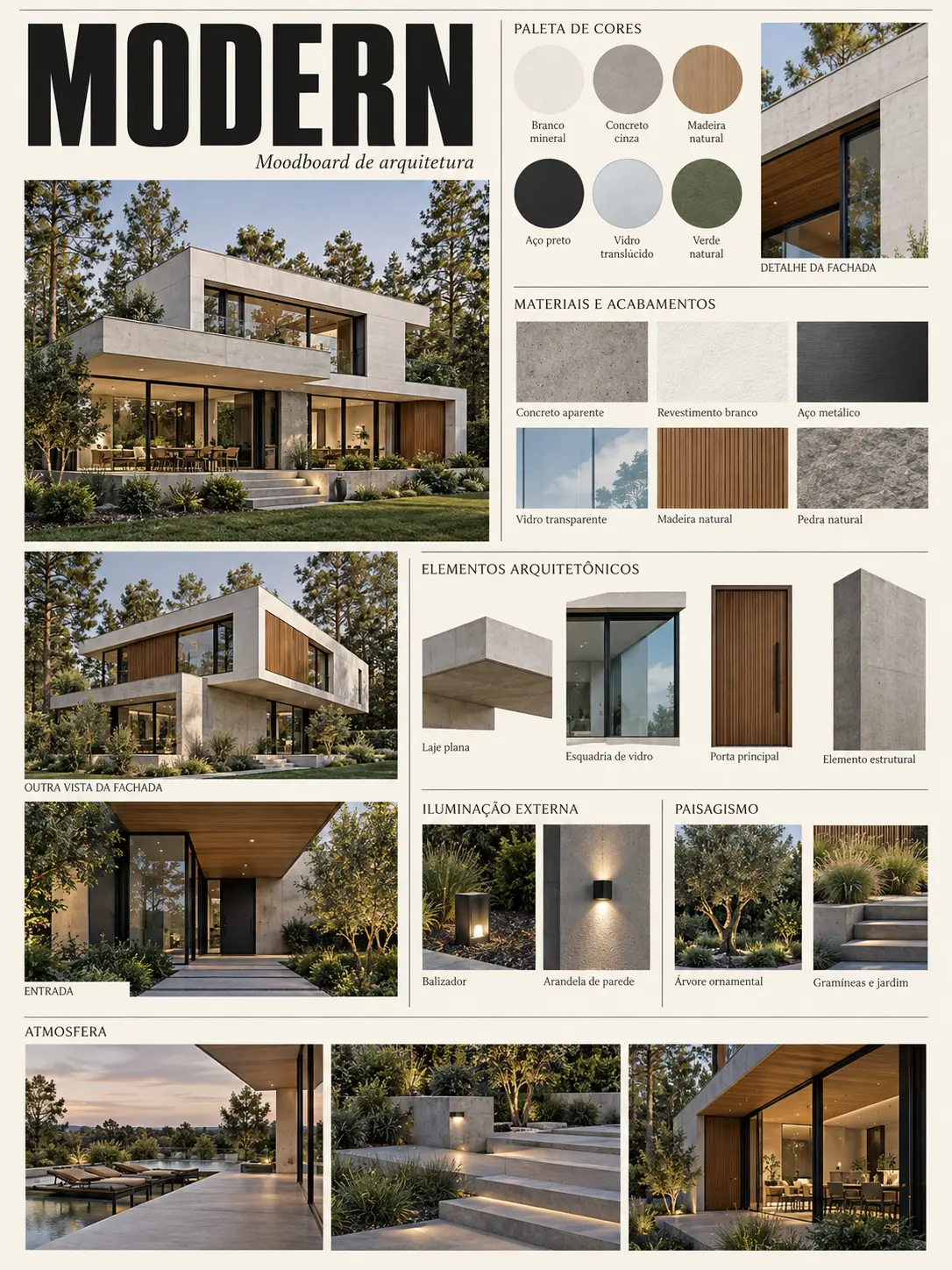 Fachada — Modern