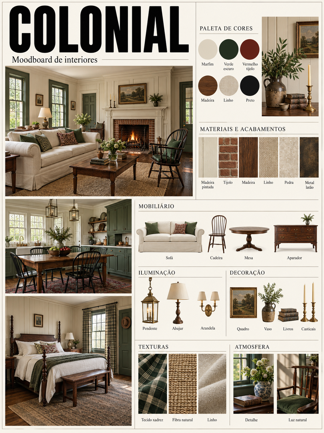 Interiores — Colonial