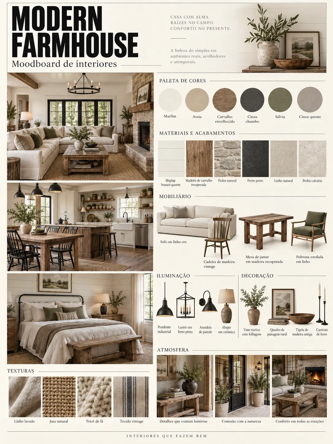 Interiores — Modern Farmhouse