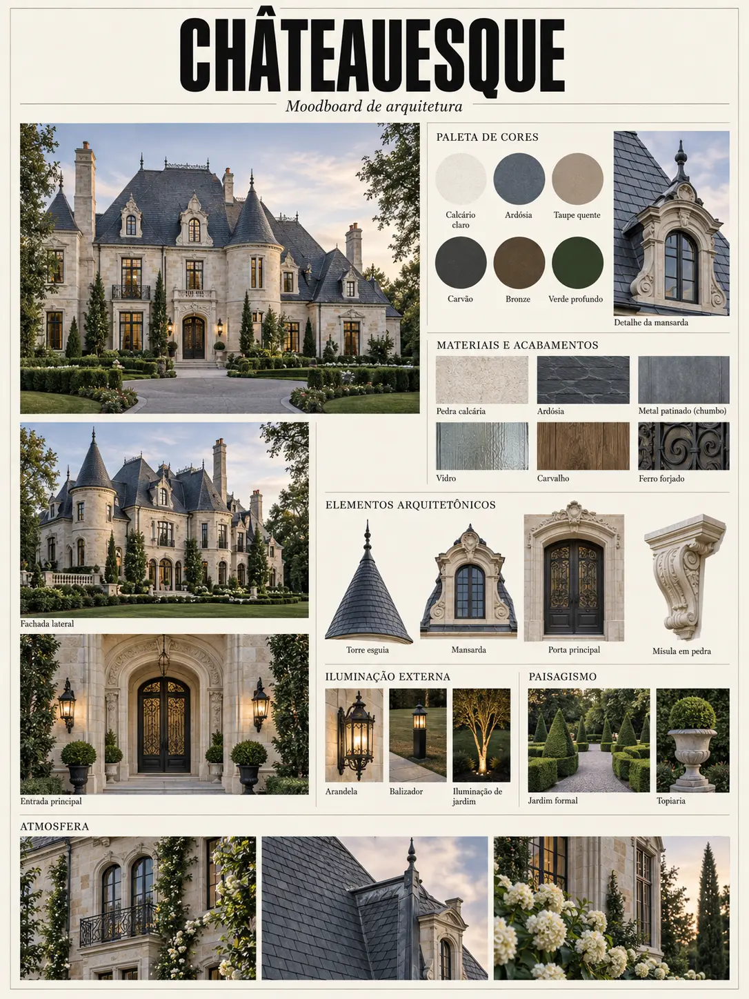 Fachada — Châteauesque