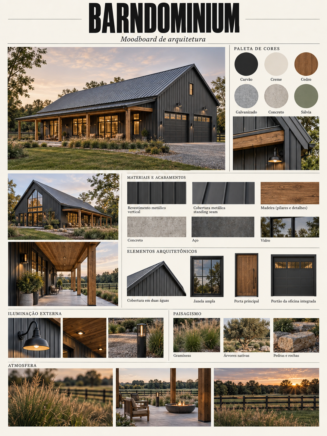 Fachada — Barndominium