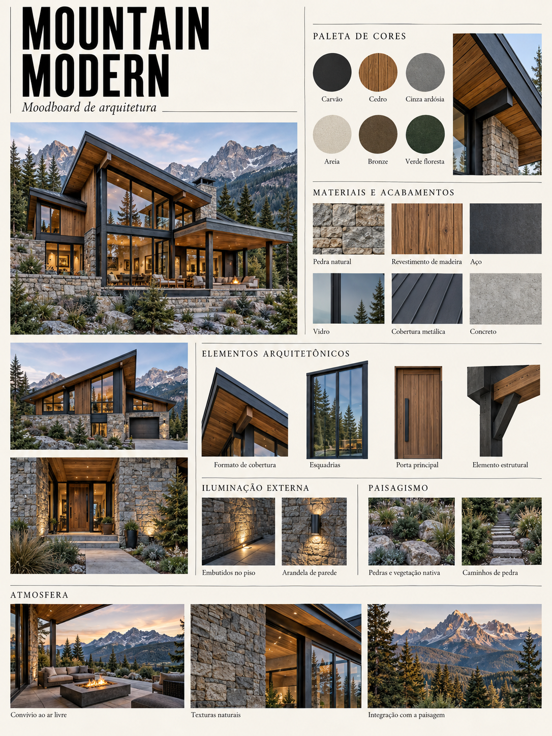 Fachada — Mountain Modern